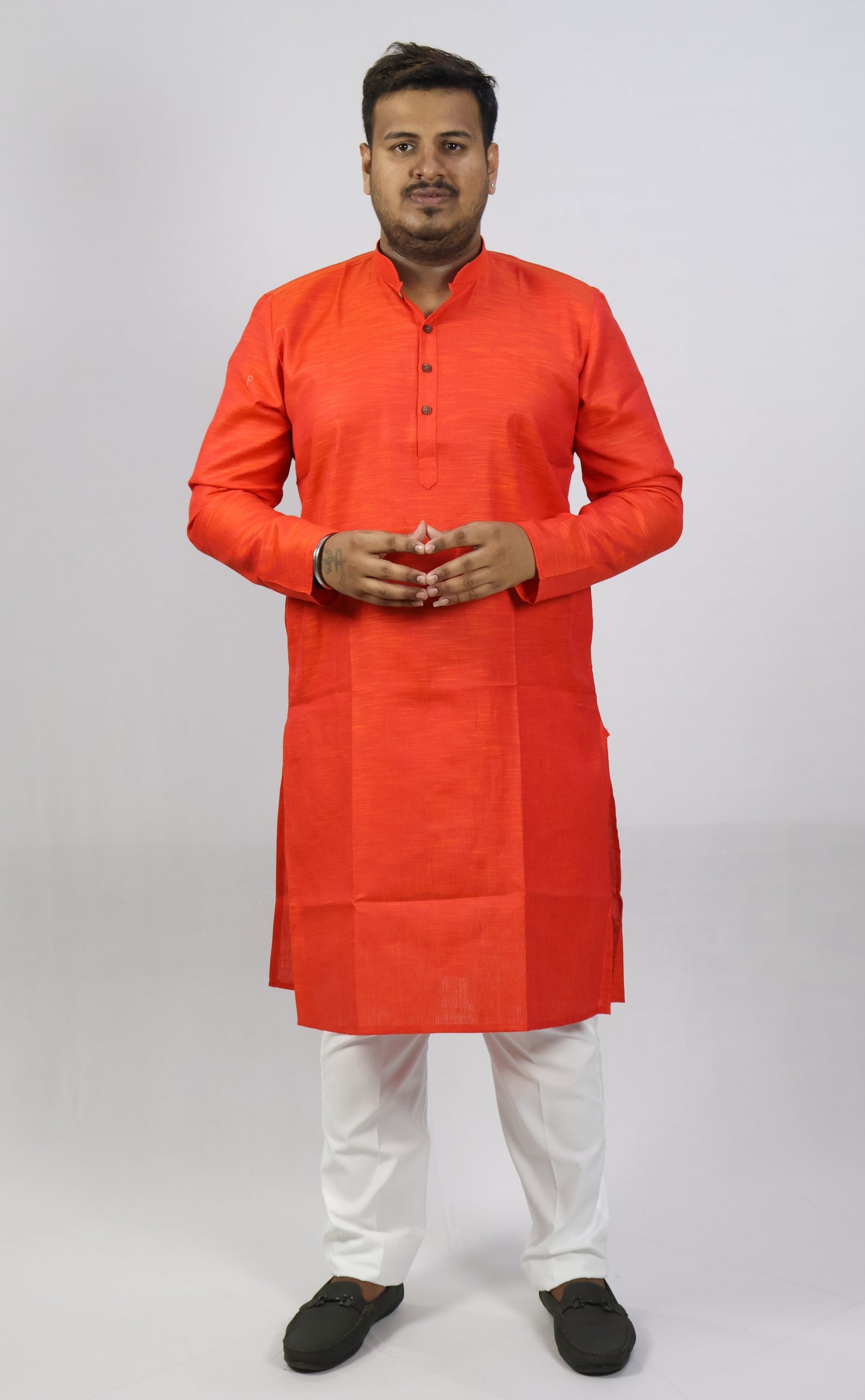 SPICY MEN'S KURTA RED