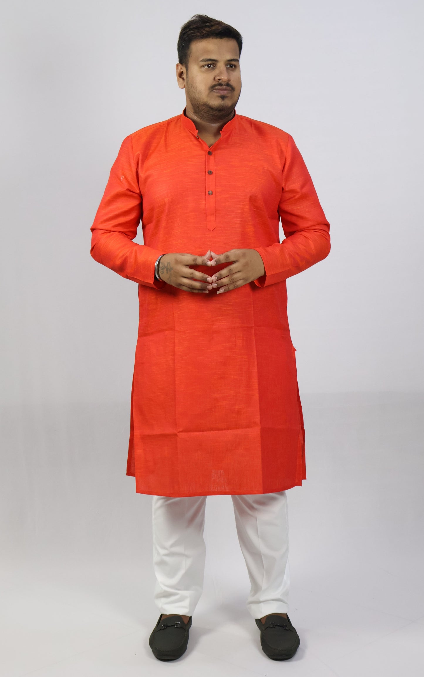 SPICY MEN'S KURTA RED