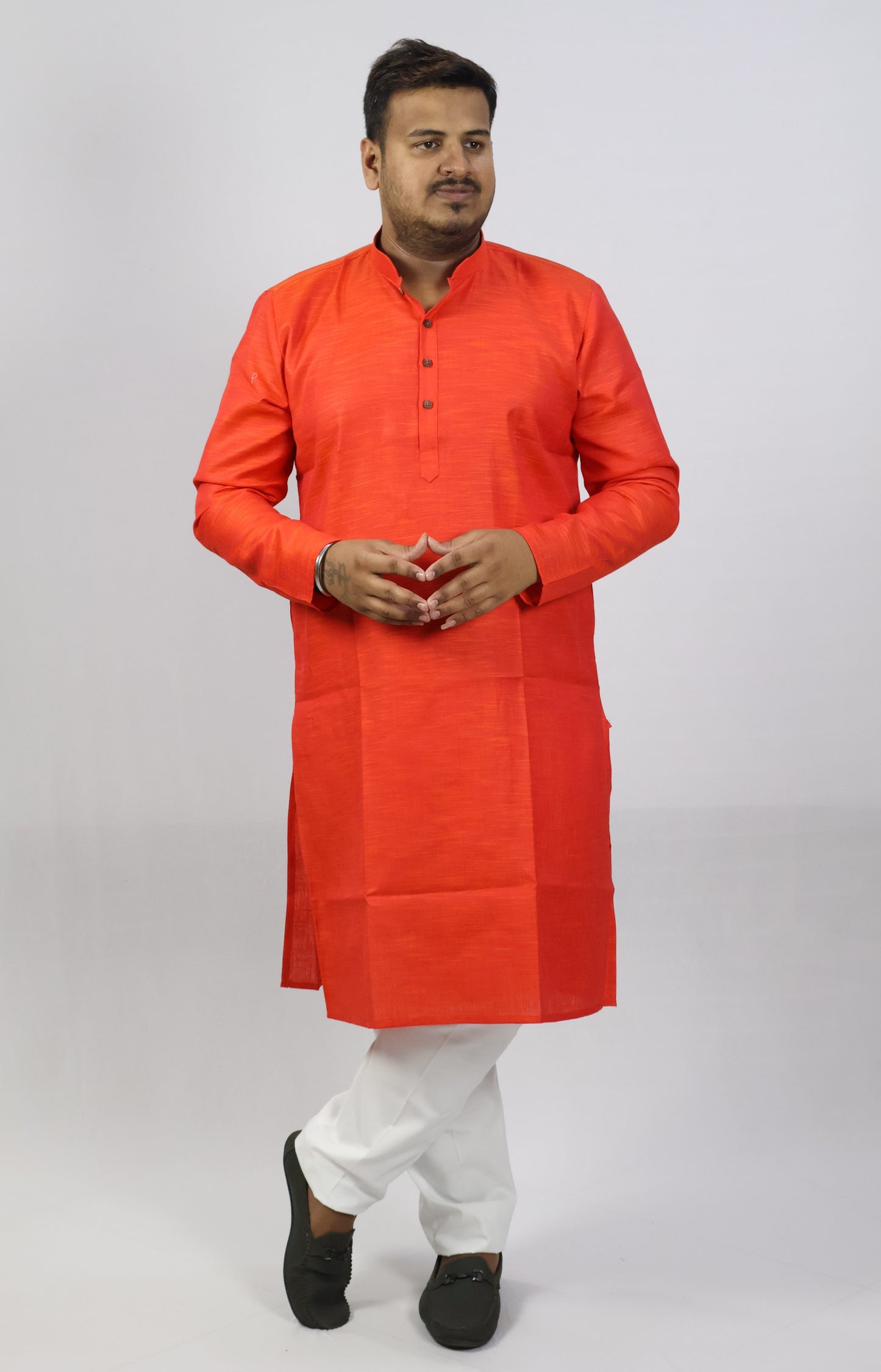 SPICY MEN'S KURTA RED