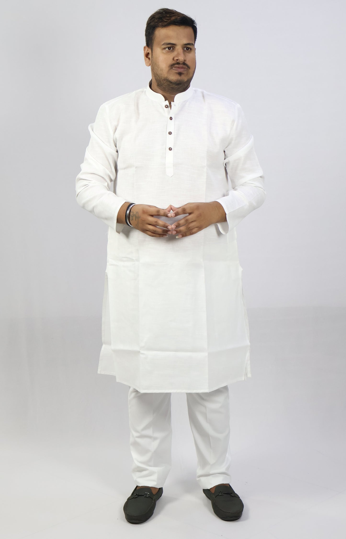 SPICY MEN'S KURTA WHITE