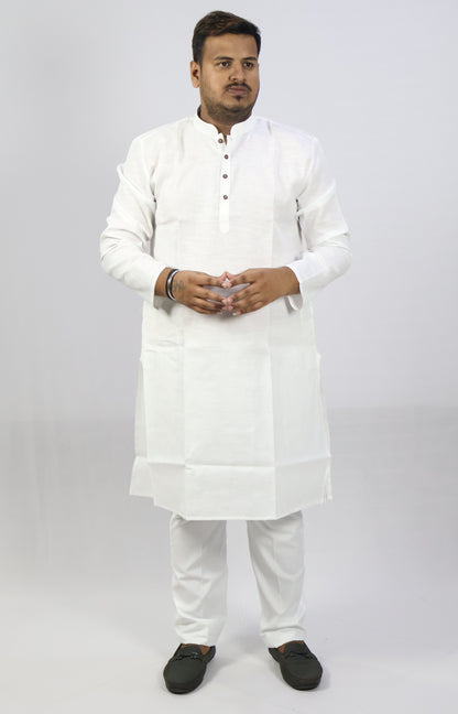 SPICY MEN'S KURTA WHITE
