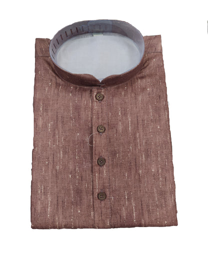 Men's Kurta Khadi 02 - Brown