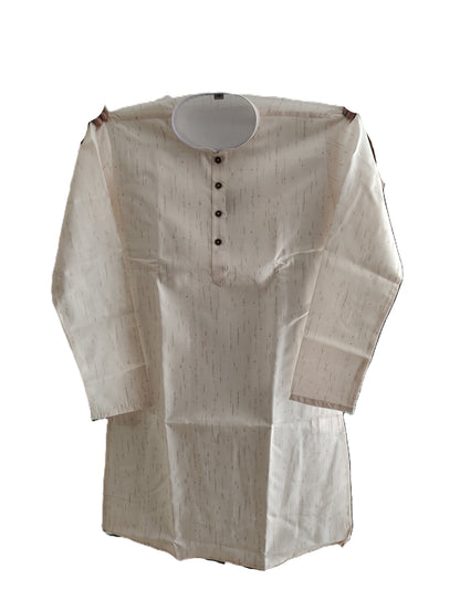 Men's Kurta Khadi 02 - Cream