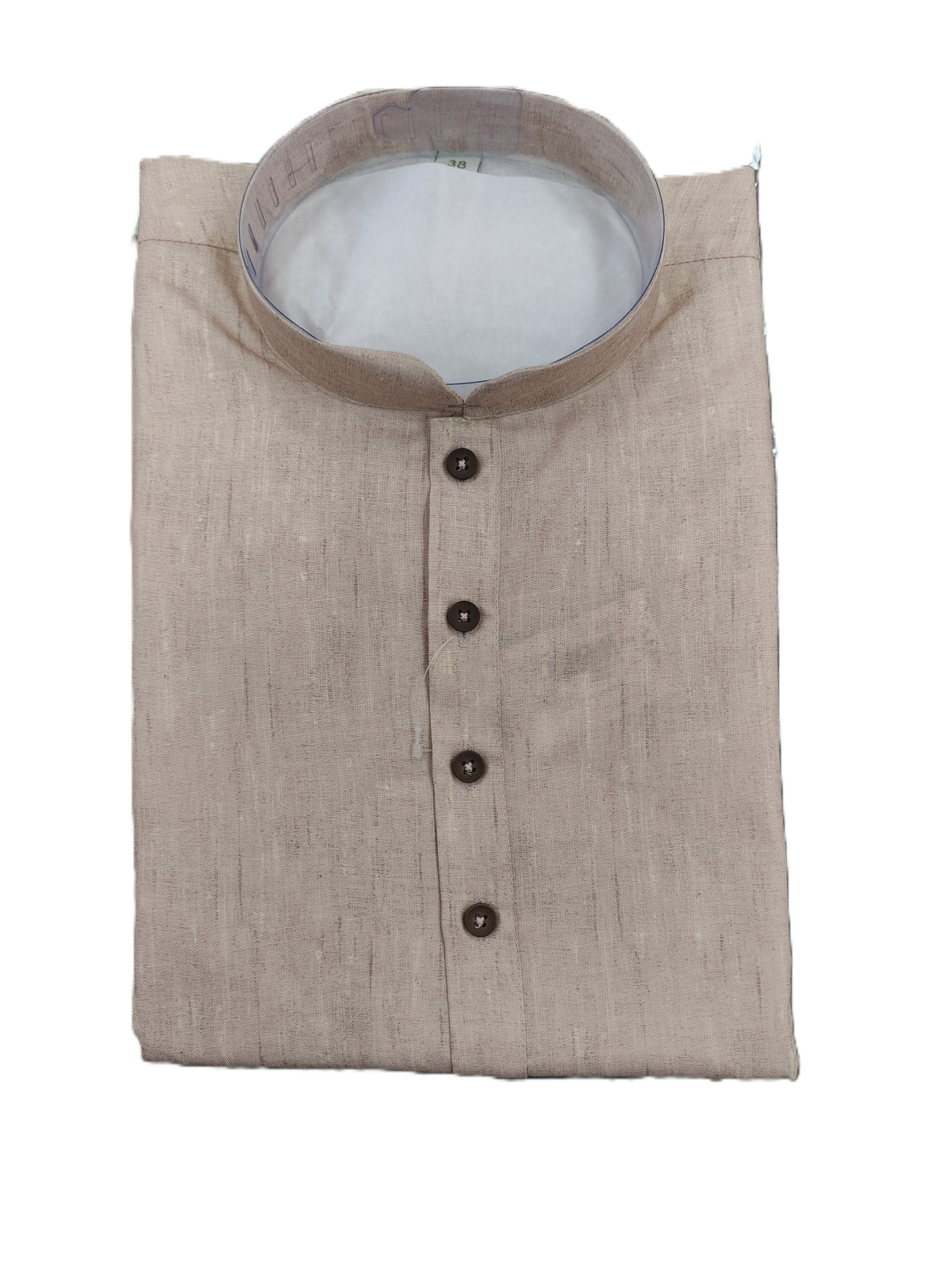 Men's Kurta Khadi 02 - Peach