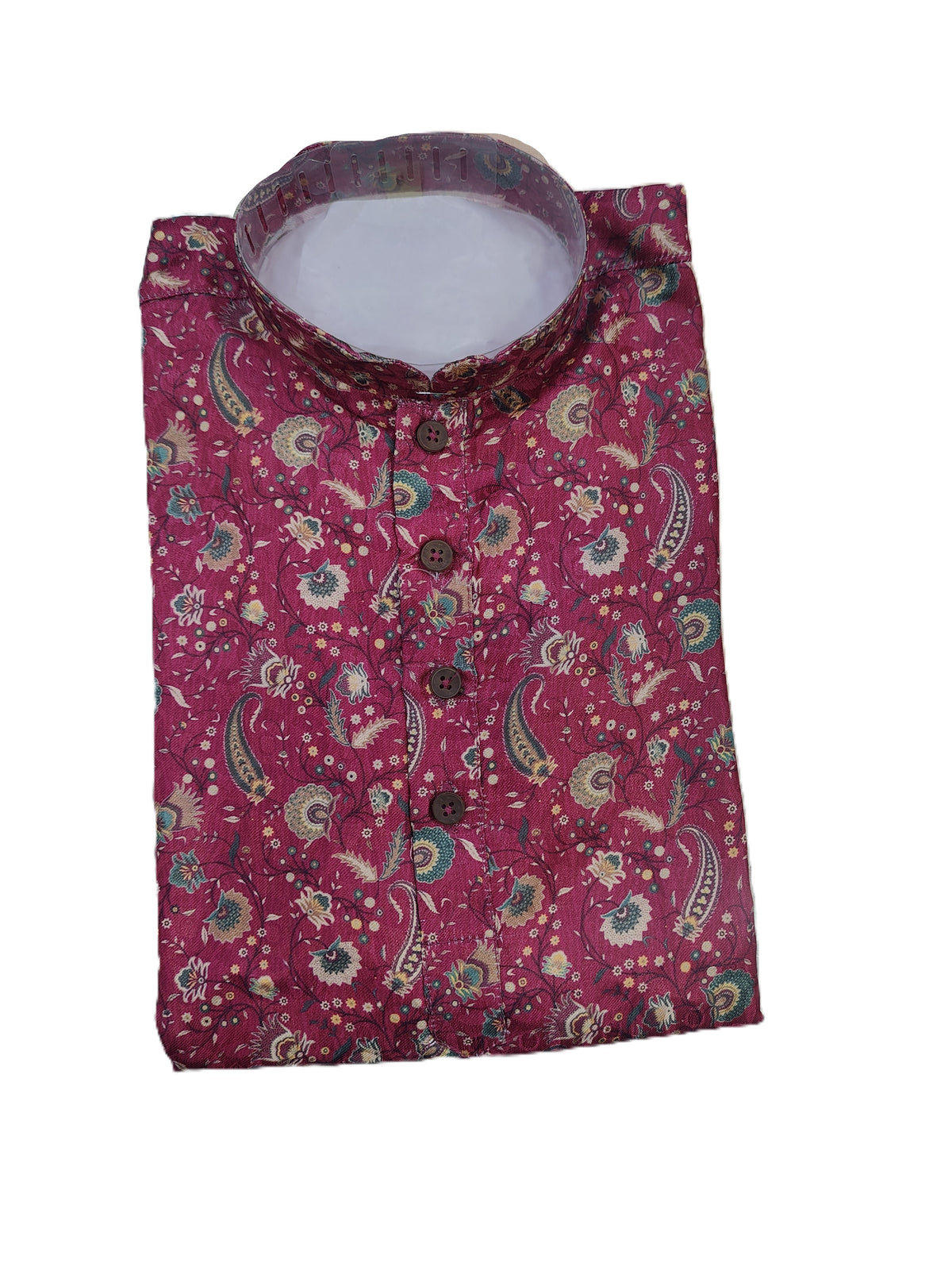 Kid's Kurta Digital 12 Rani Pink