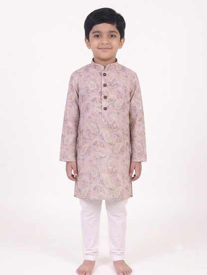 Kid's Kurta Digital 5 Pink