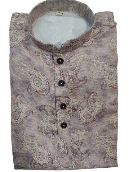Kid's Kurta Digital 5 Pink