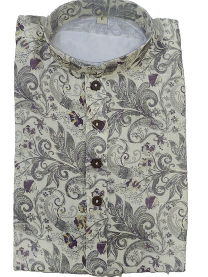 Kid's Kurta Digital 6 Grey
