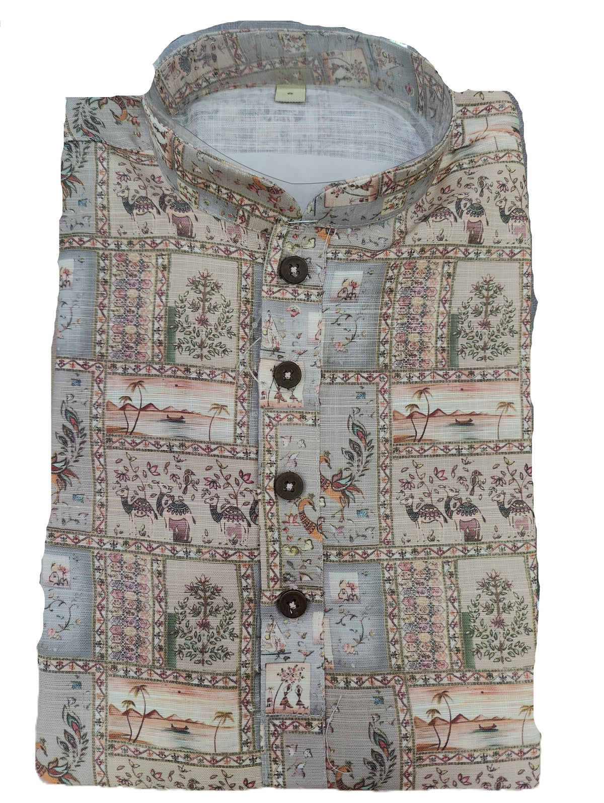 Kid's Kurta Digital 8 Pink