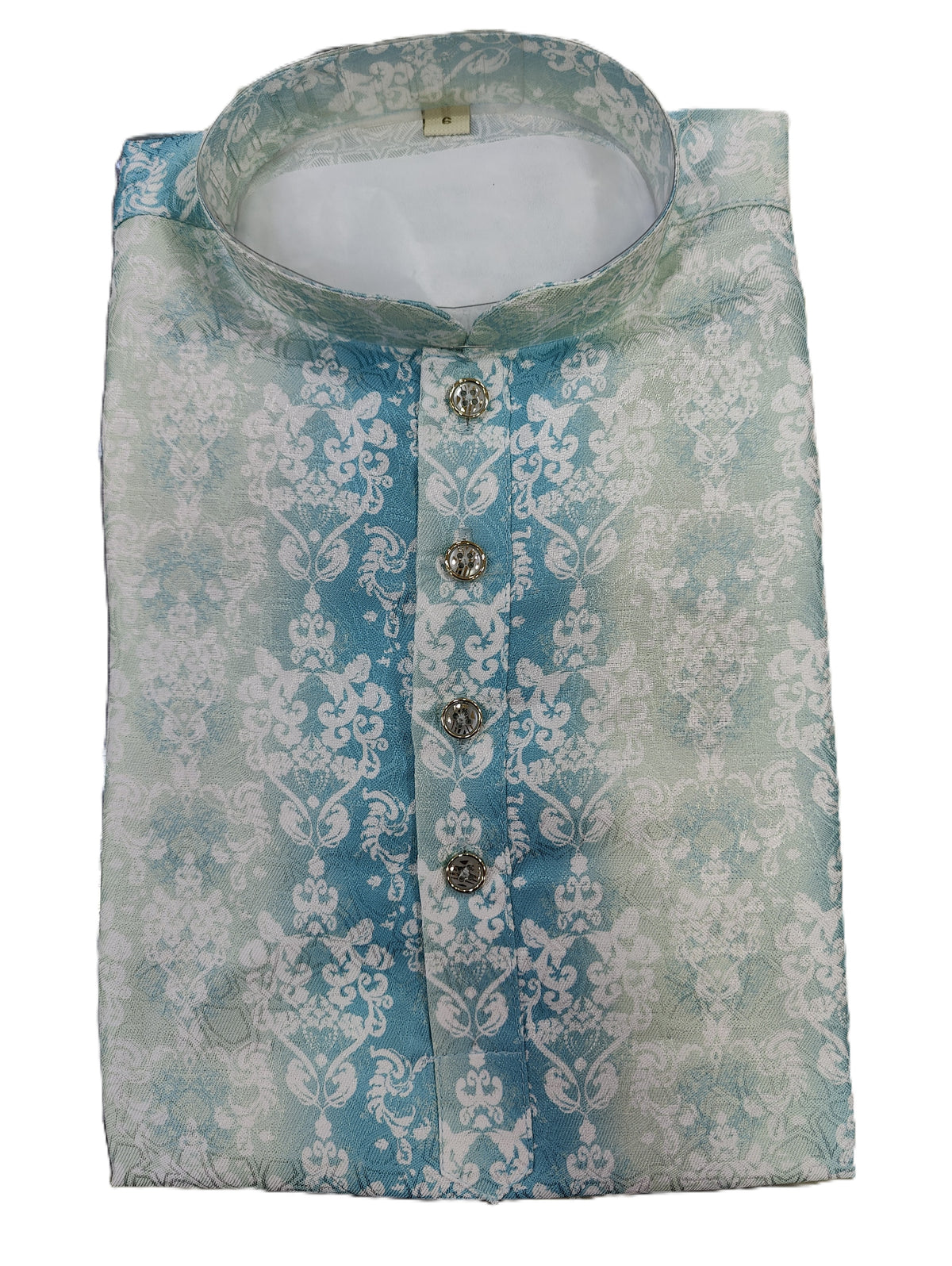 Kid's Kurta Digital 9 Blue