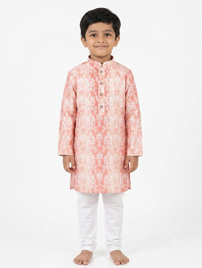 Kid's Kurta Digital 9 Pink