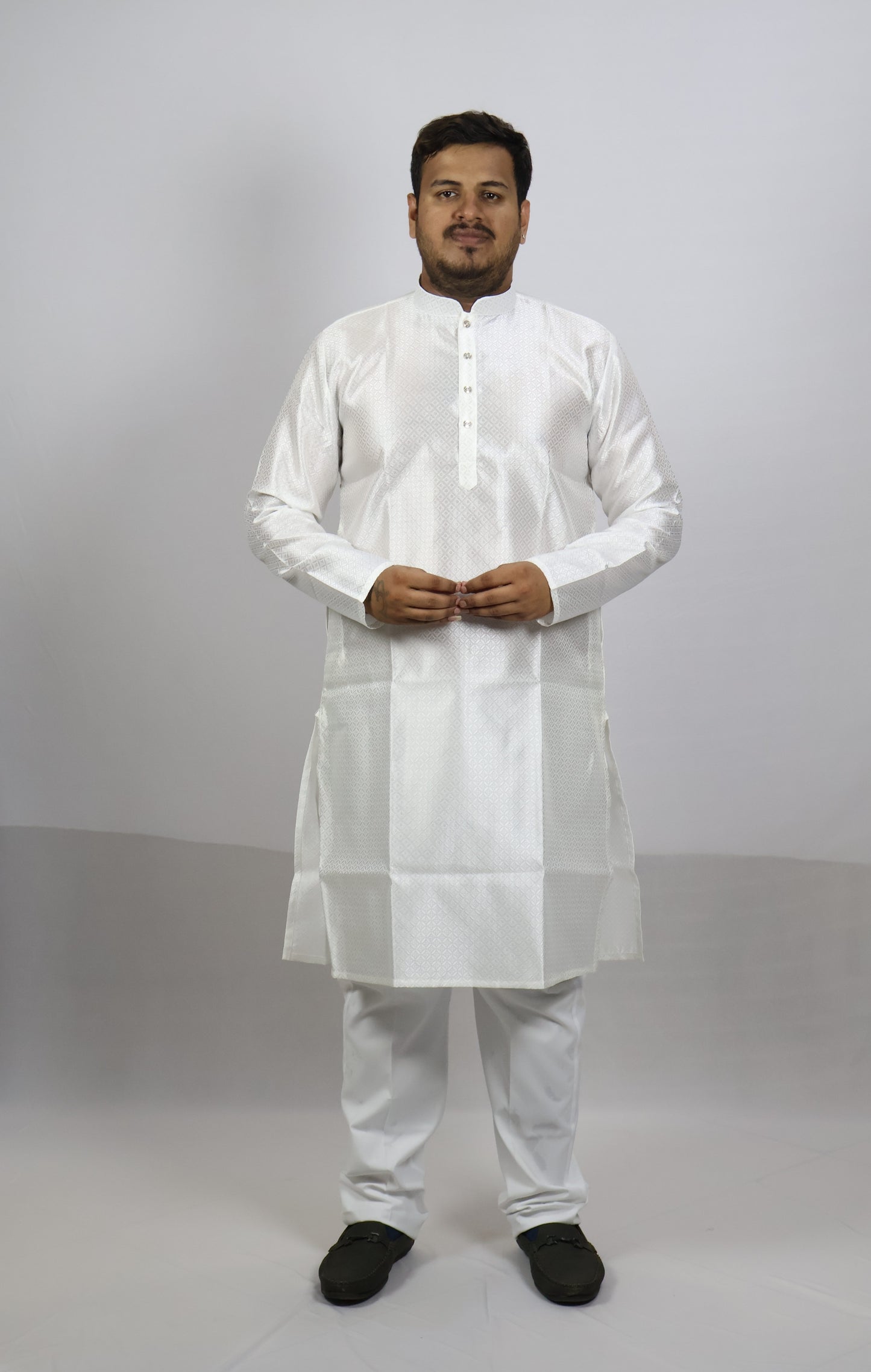 MEN'S KURTA 1109 WHITE