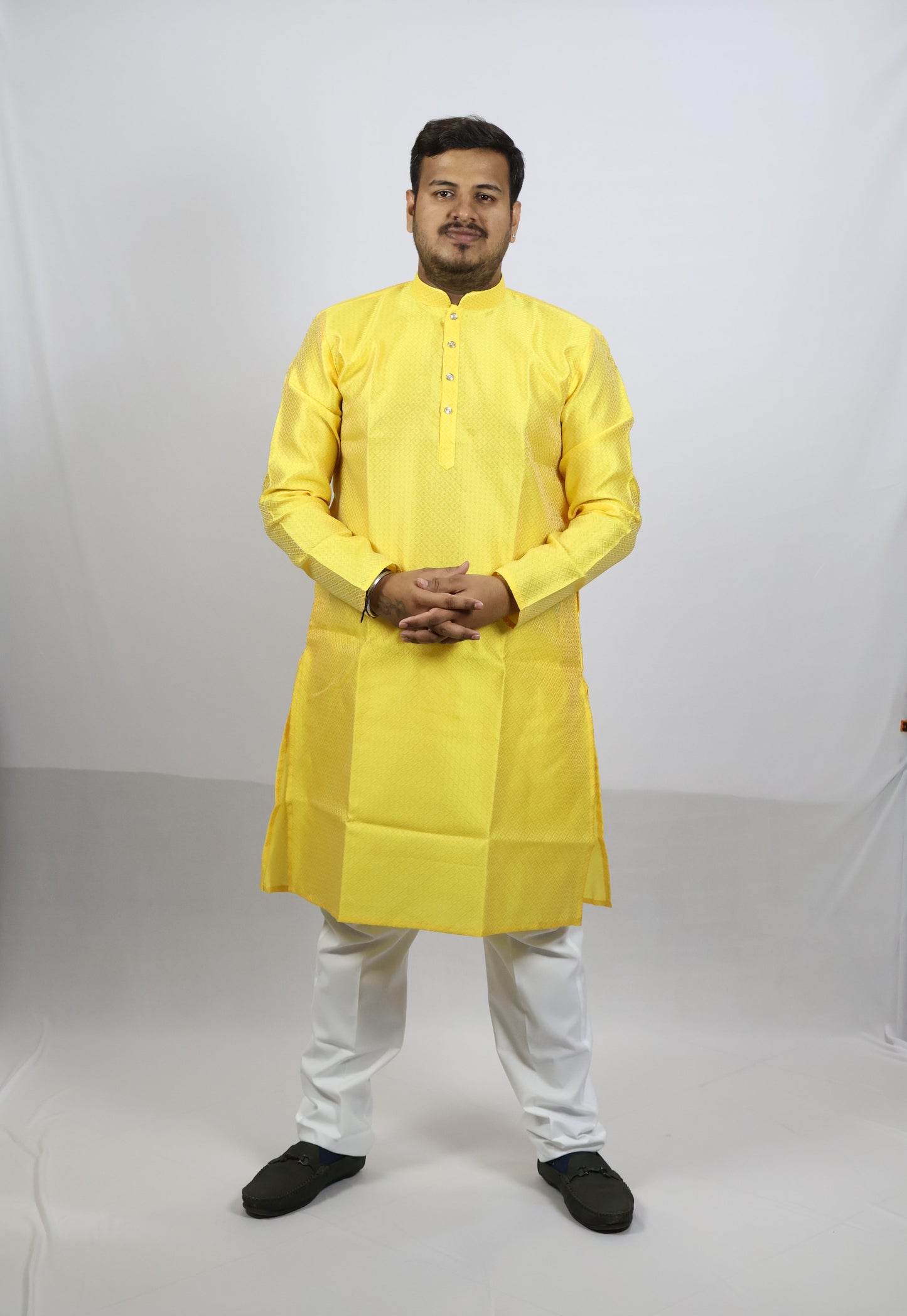MEN'S KURTA 1109 YELLOW