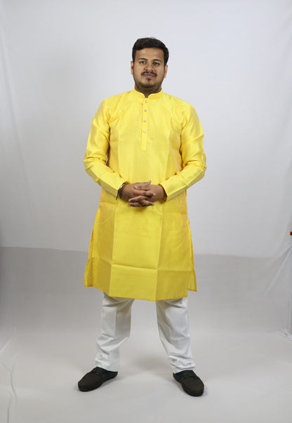 MEN'S KURTA 1109 YELLOW