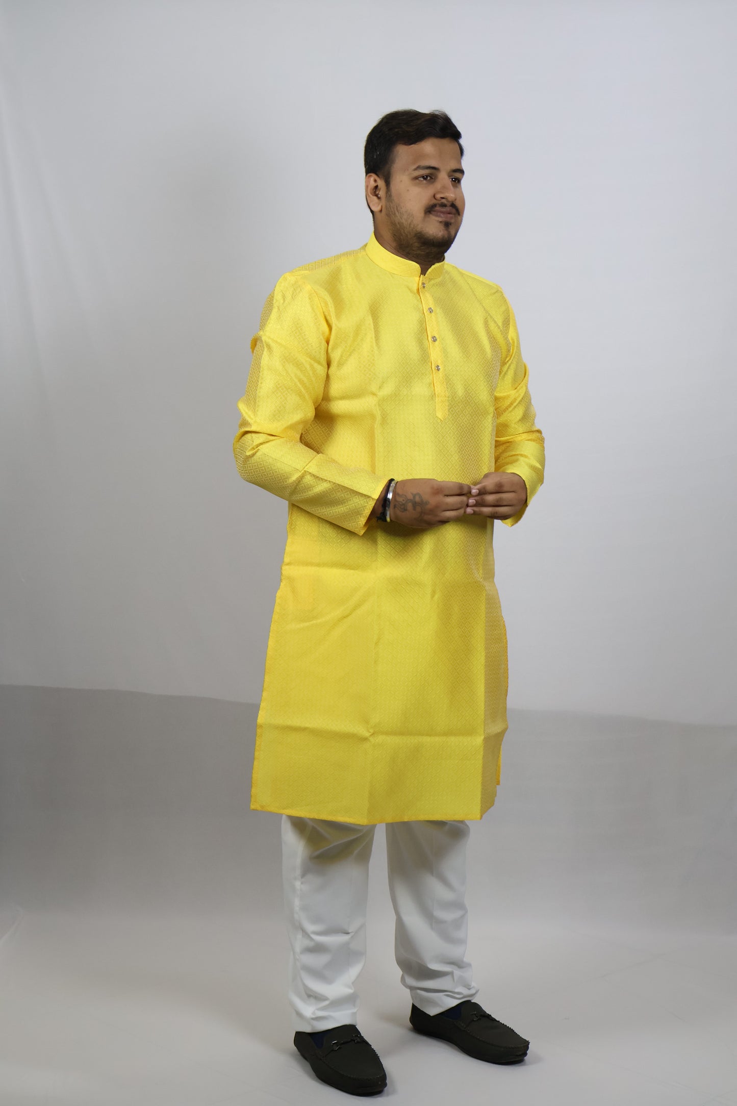 MEN'S KURTA 1109 YELLOW