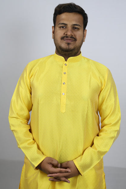 MEN'S KURTA 1109 YELLOW