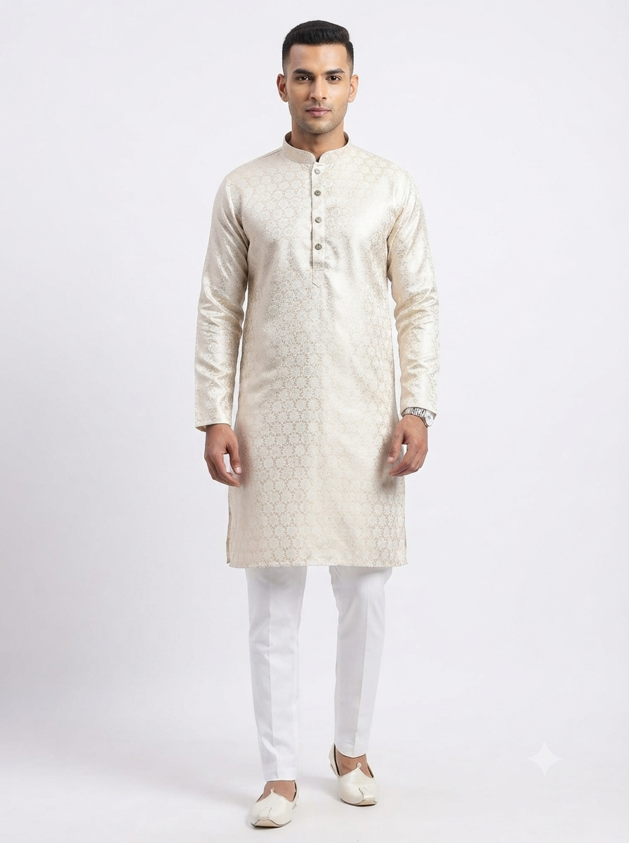 Men's Kurta 1142 Off White