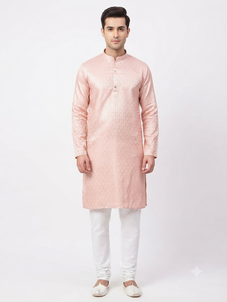 Men's Kurta 1142 Peach