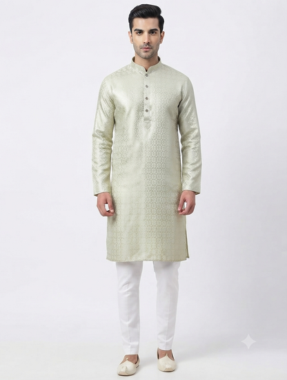 Men's Kurta 1142 Pista