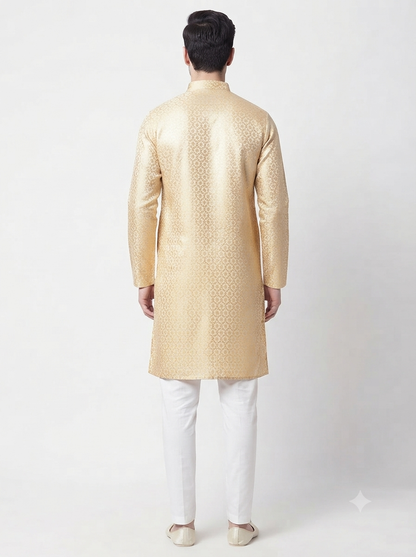 Men's Kurta 1142 Yellow