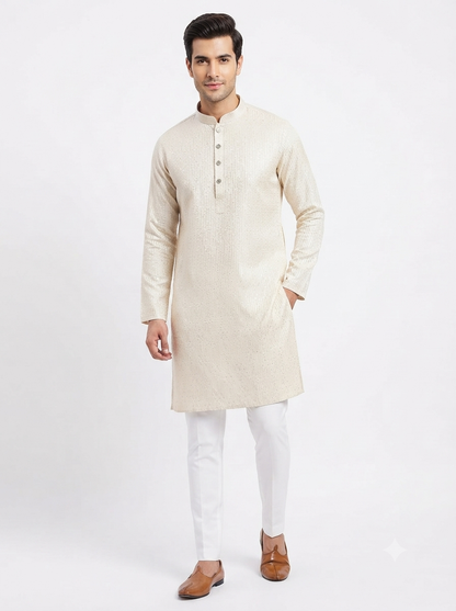 Men's Kurta 1144 Cream
