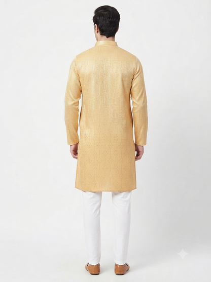 Men's Kurta 1144 Yellow