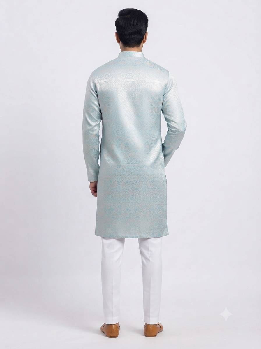 Men's Kurta 1176 Sea Blue