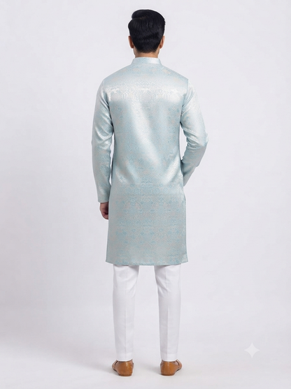 Men's Kurta 1176 Sea Blue