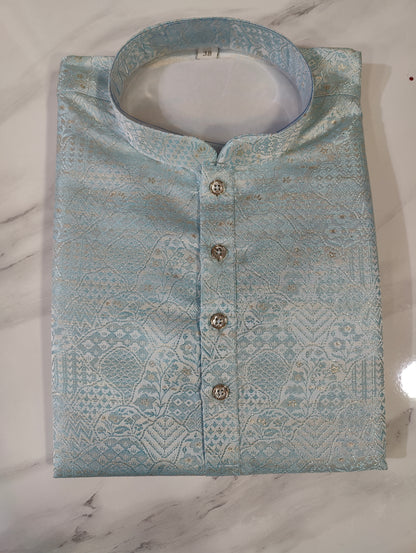 Men's Kurta 1176 Sea Blue