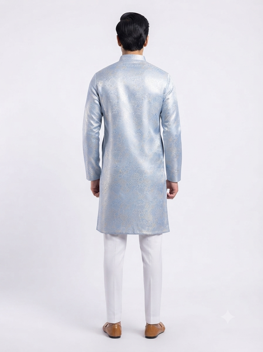 Men's Kurta 1176 Sky Blue