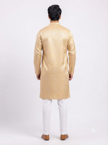 Men's Kurta 1176 Yellow