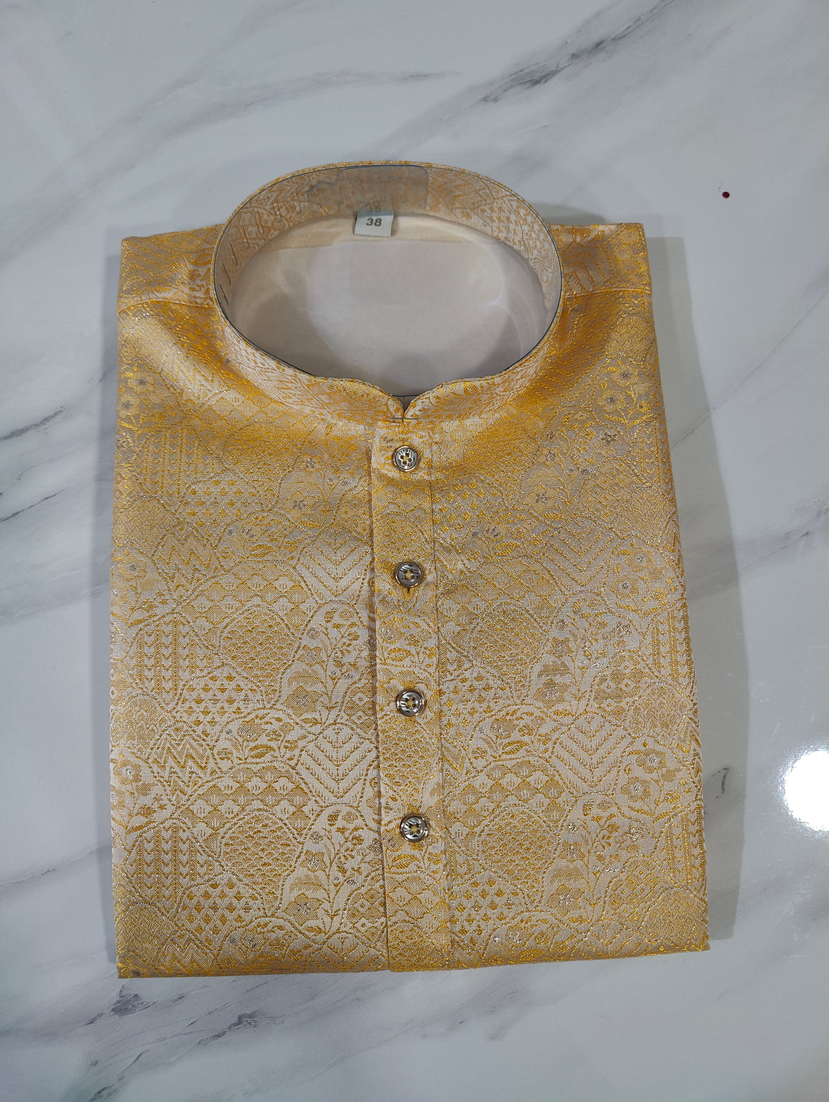Men's Kurta 1176 Yellow