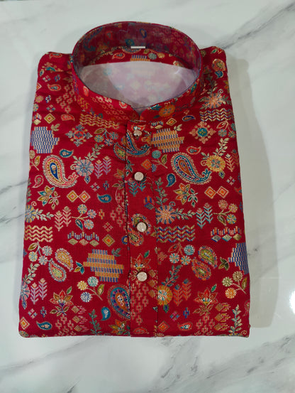Men's Kurta AST 02 Red