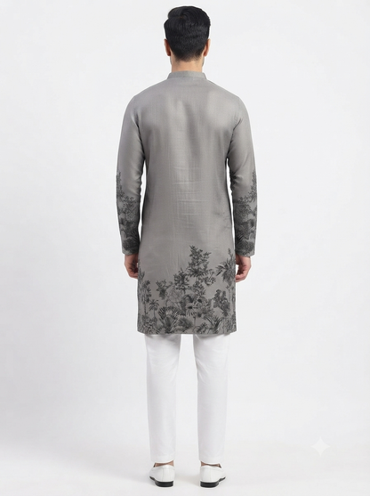Men's Kurta BH 07 - Dark Grey