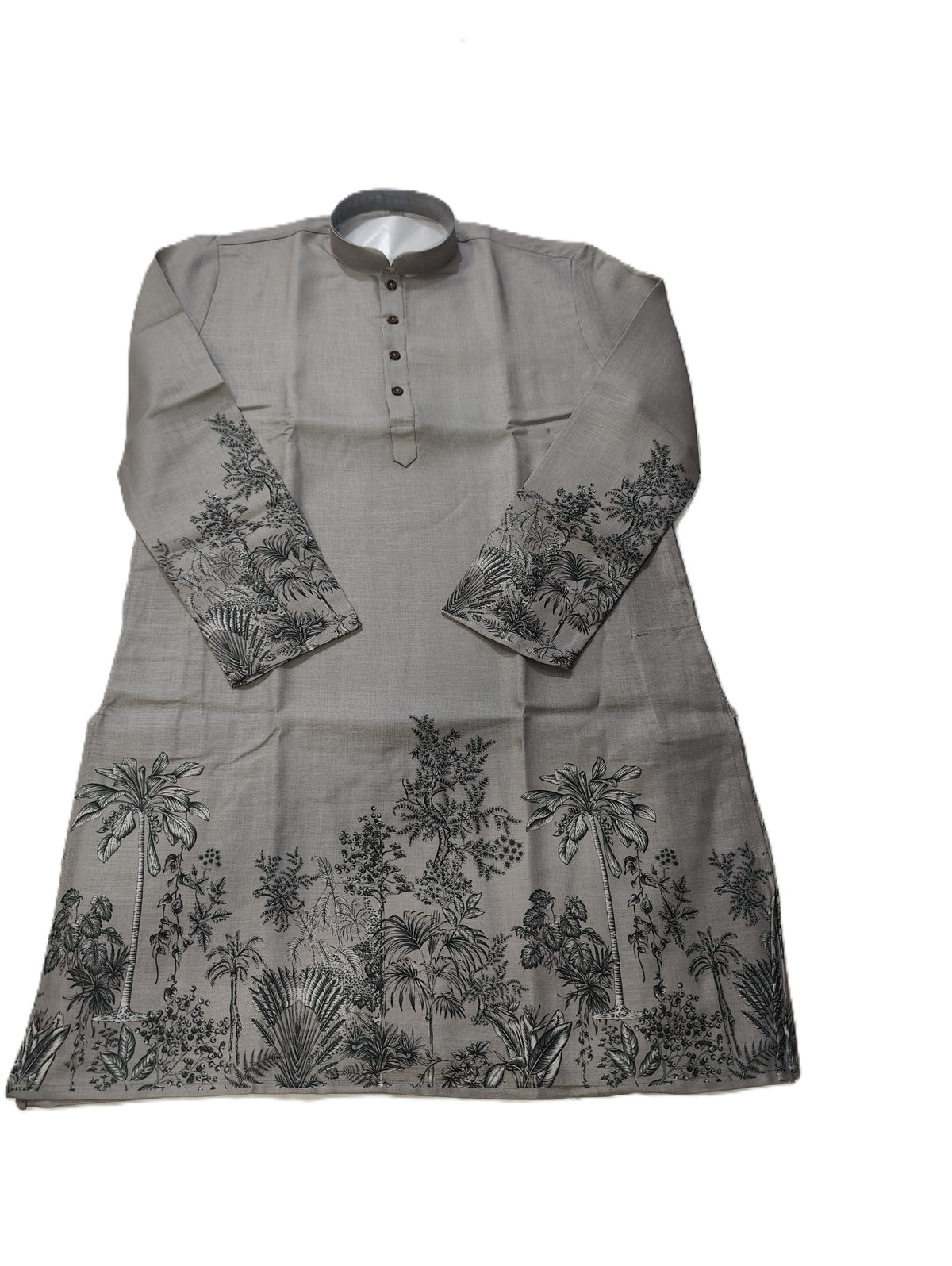 Men's Kurta BH 07 - Dark Grey