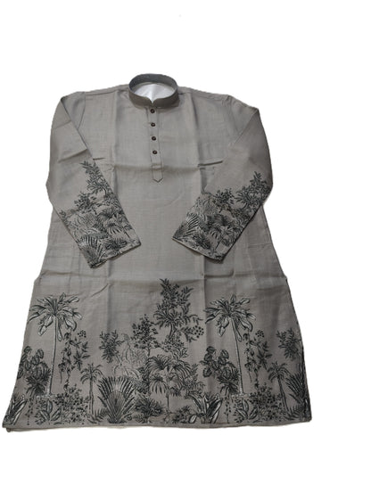 Men's Kurta BH 07 - Dark Grey