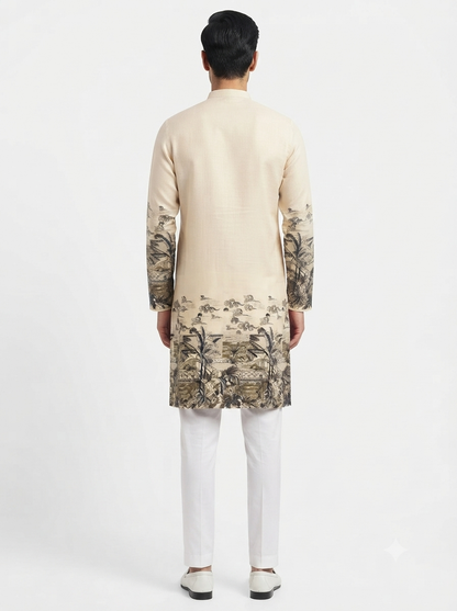Men's Kurta BH 09 - Cream
