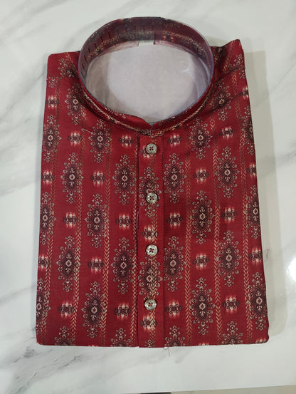 Men's Kurta Cent - 11 Red