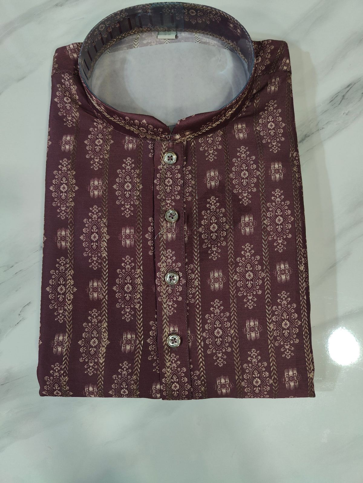 Men's Kurta Cent - 11 Wine