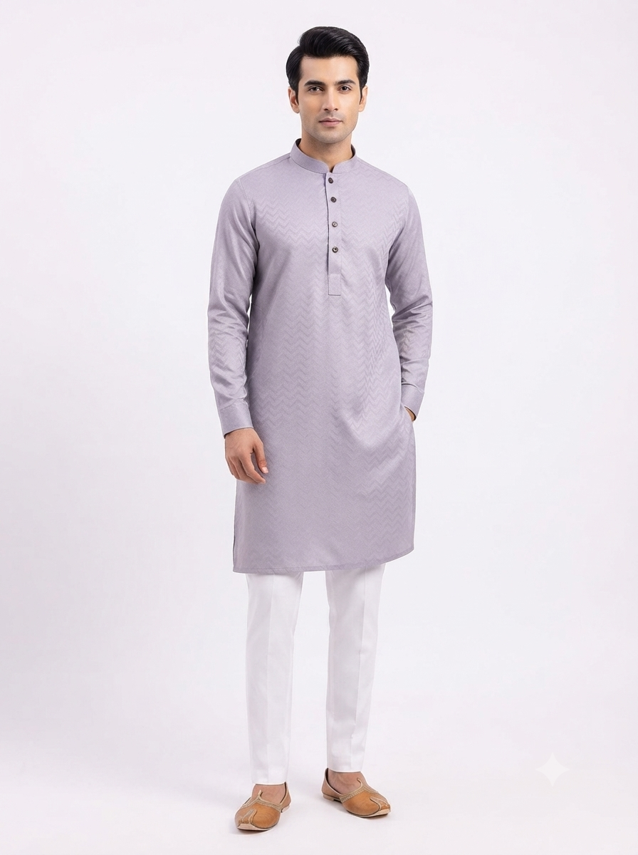 Men's Kurta Com 117 Lavender
