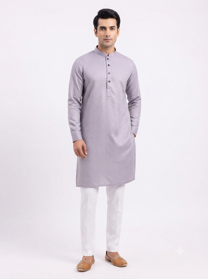 Men's Kurta Com 117 Lavender