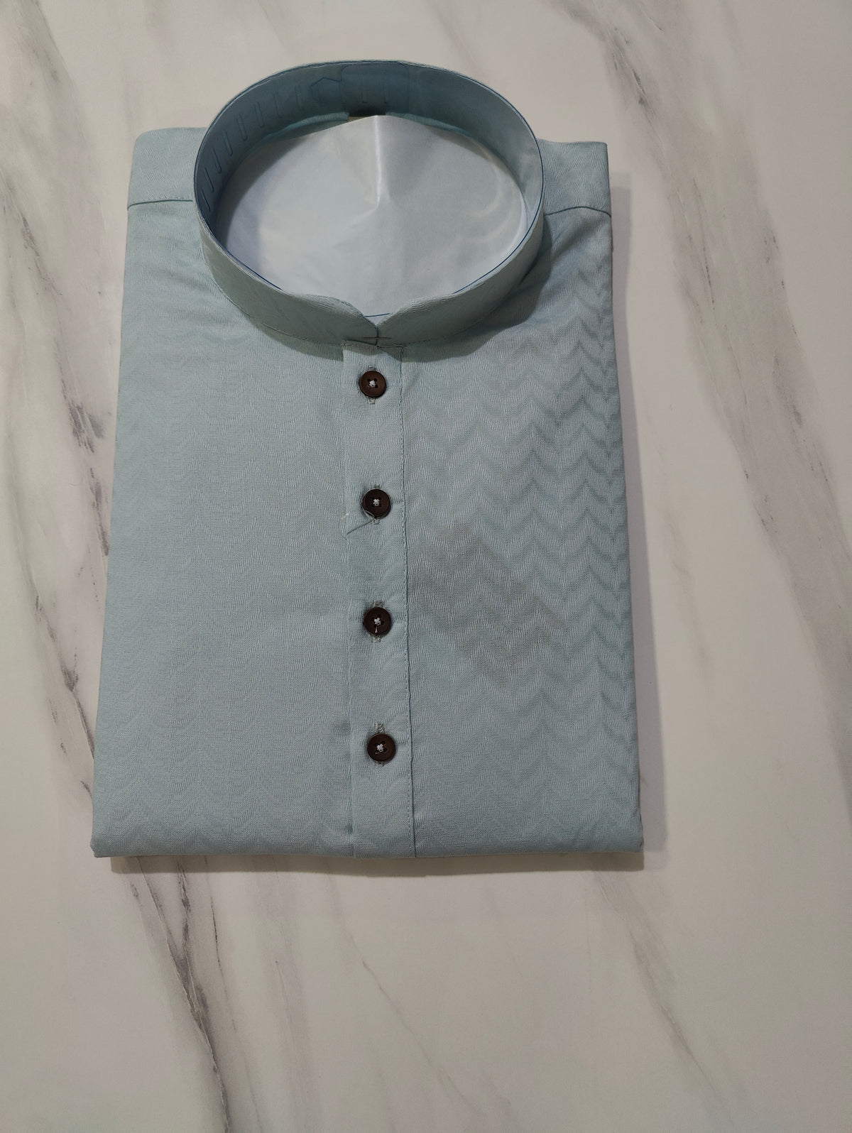 Men's Kurta Com 117 Sea Blue