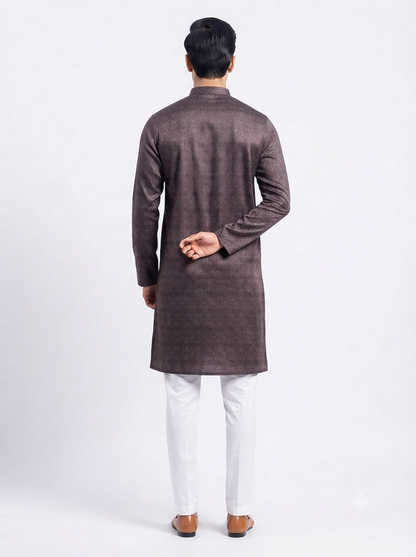 Men's Kurta Origin - Wine