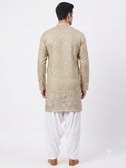 Men's Kurta WK 19 Beige