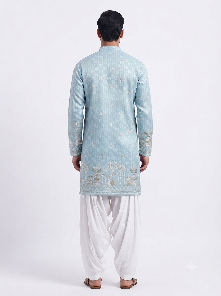 Men's Kurta WK 19 Blue