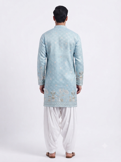 Men's Kurta WK 19 Blue