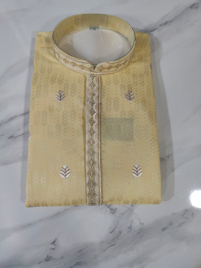 Men's Kurta WK 19 Yellow