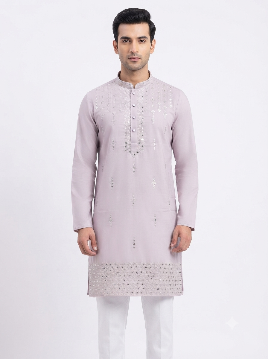 Men's Kurta WK 22 Lavender