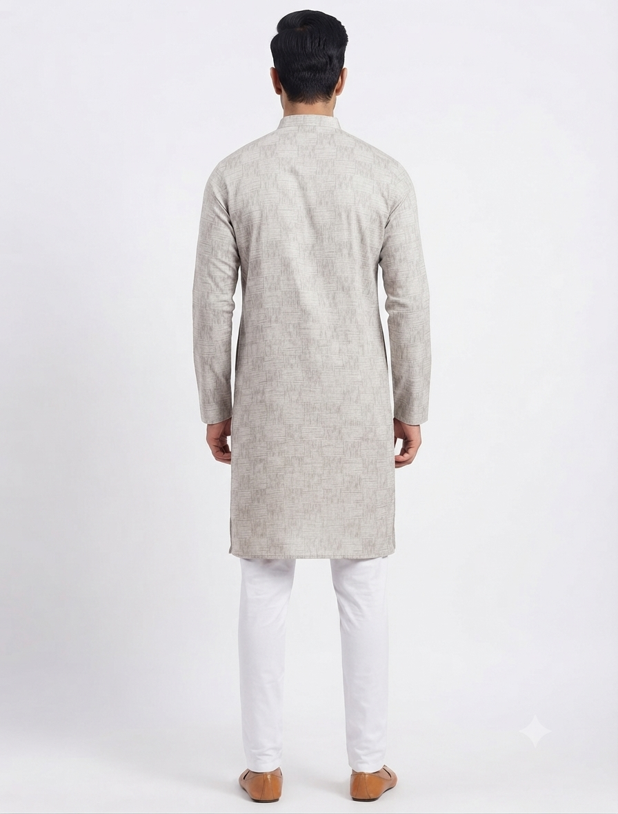 Men's Kurta Marvel - Beige