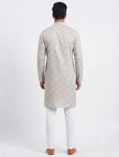 Men's Kurta Marvel - Beige